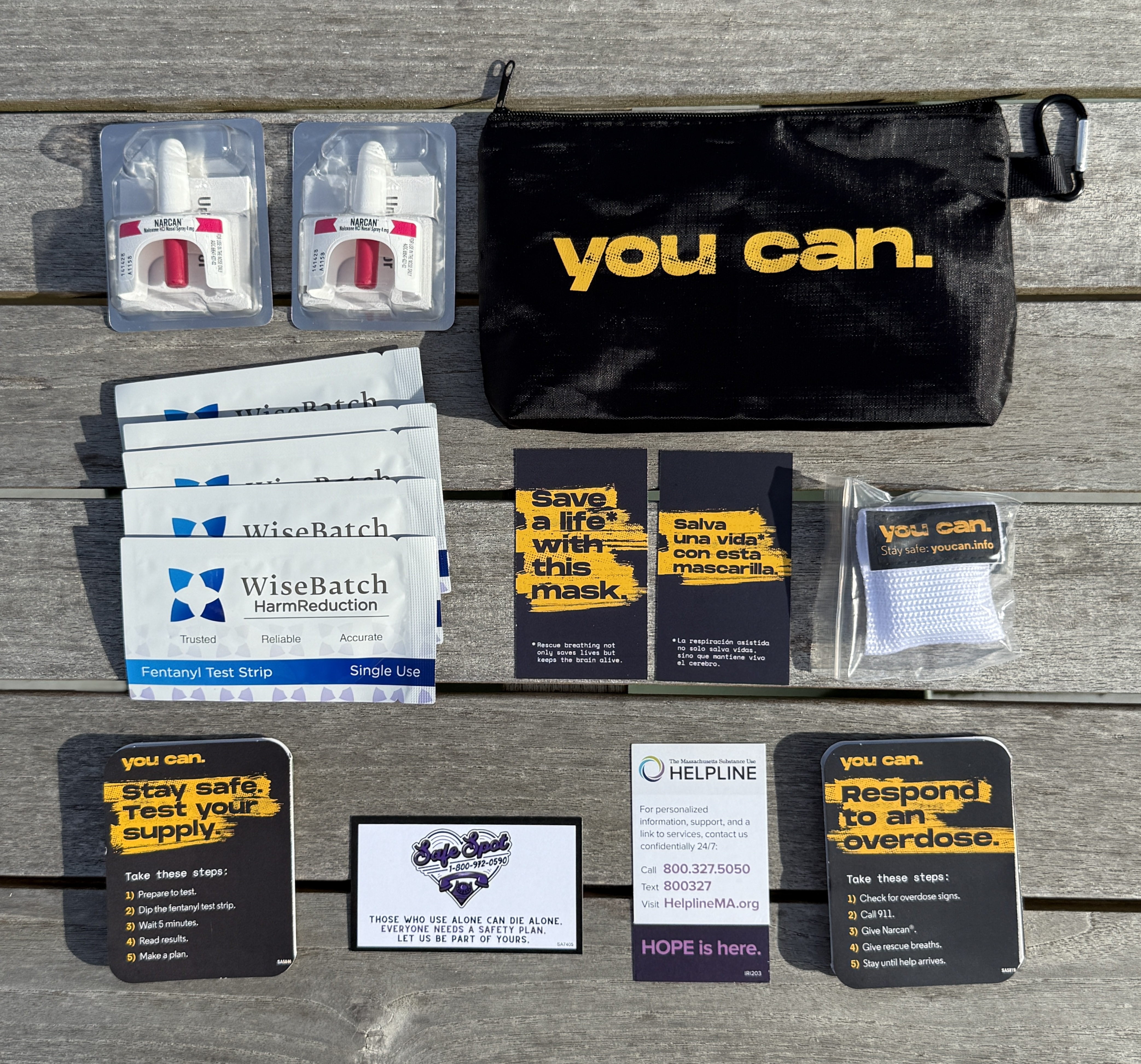 Narcan Nasal Spray and Overdose Prevention Kit